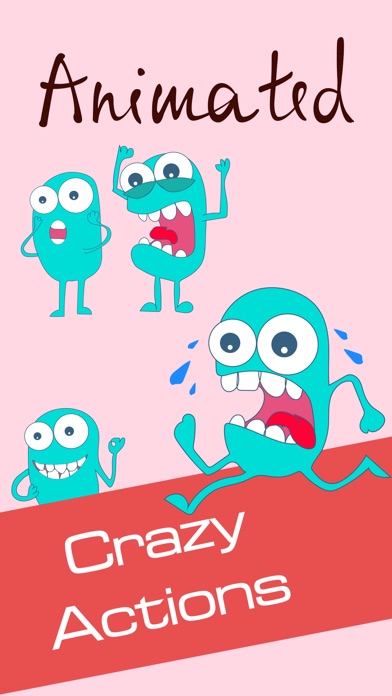 Cute Monster Crazy Animated screenshot 3