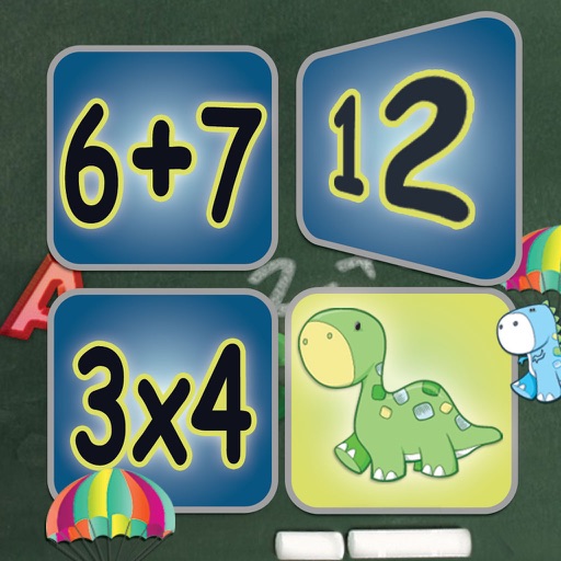 Math Facts Card Matching Game icon