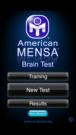 American Mensa Brain Test iPhone image 1