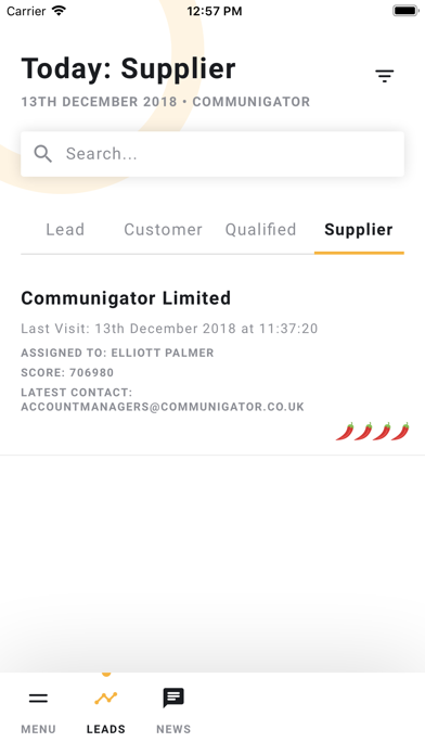 Screenshot #1 pour GatorMobile