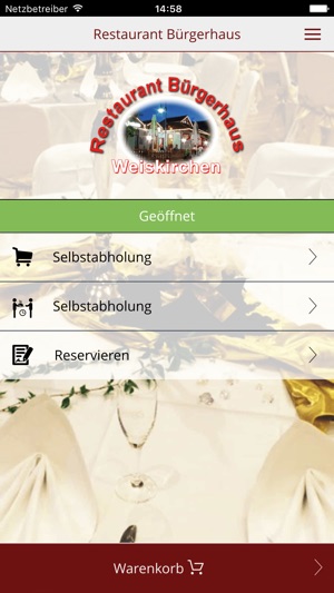 Restaurant Bürgerhaus(圖1)-速報App