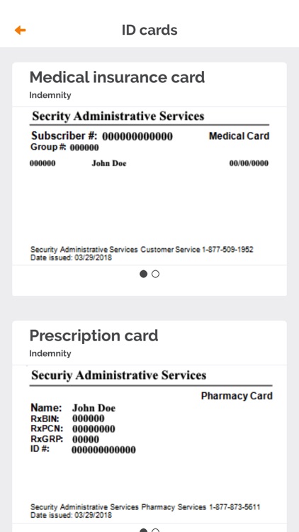 Security Administrative Svcs.