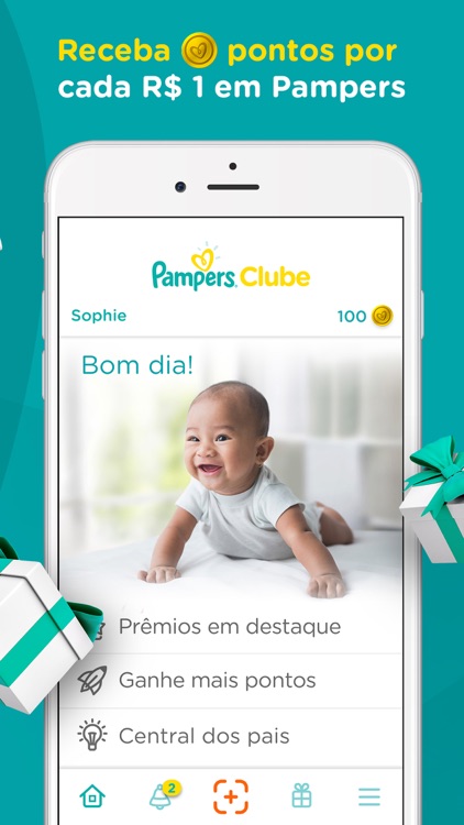 Pampers Clube: Recompensas