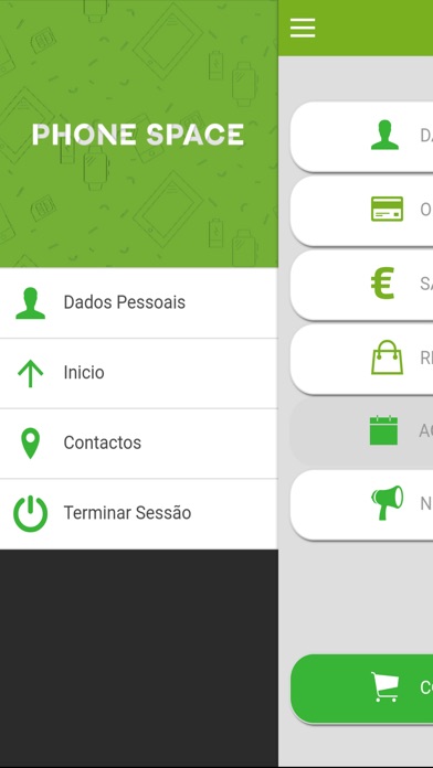 Cartão Cliente Phone Space screenshot 2