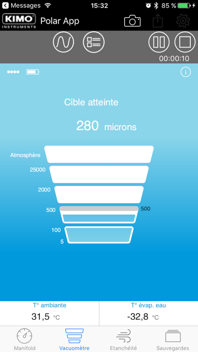 Screenshot #2 pour KIMO POLAR APP