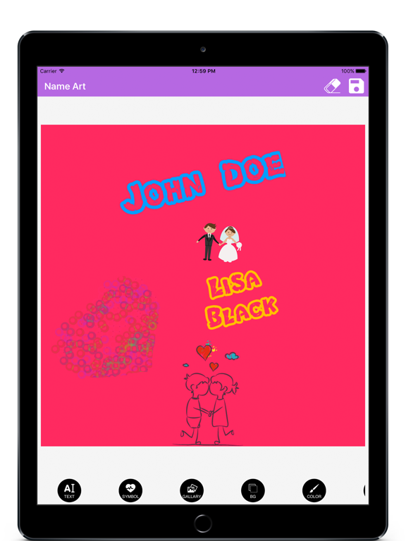 Screenshot #5 pour Name Art Gallery - Name Maker