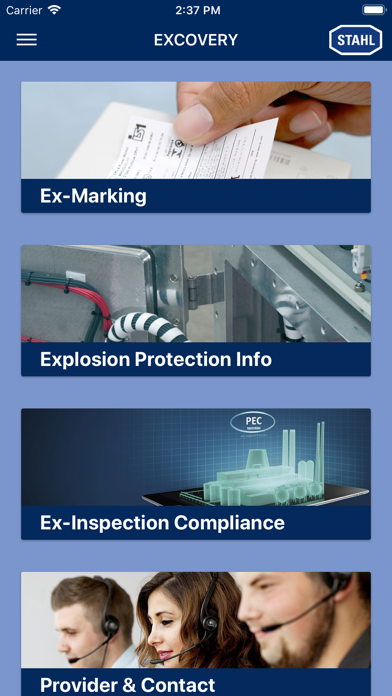 Screenshot 1 of ExCovery App