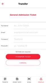 StartCon screenshot