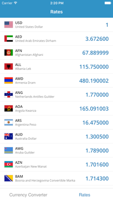 Currency Converter Live Rates screenshot 2