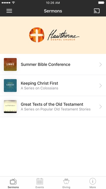 Hawthorne Gospel Church App
