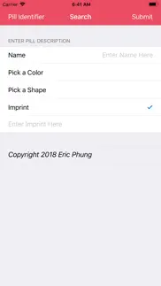 pill identifier mobile app iphone screenshot 1