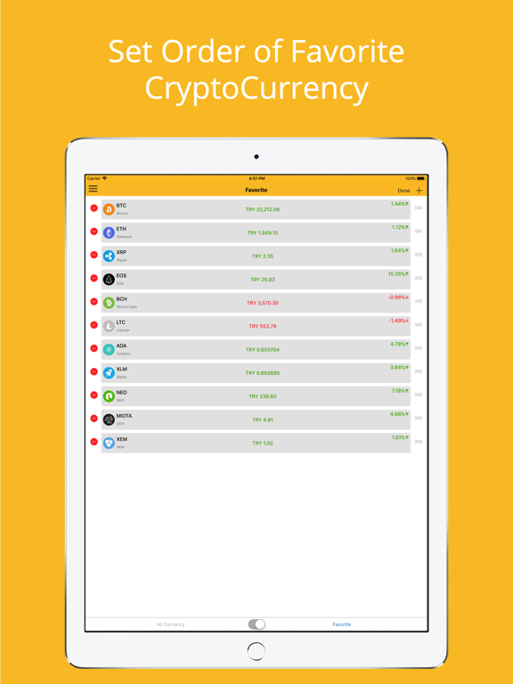 Screenshot #6 pour CryptoCurrency - Live Tracking