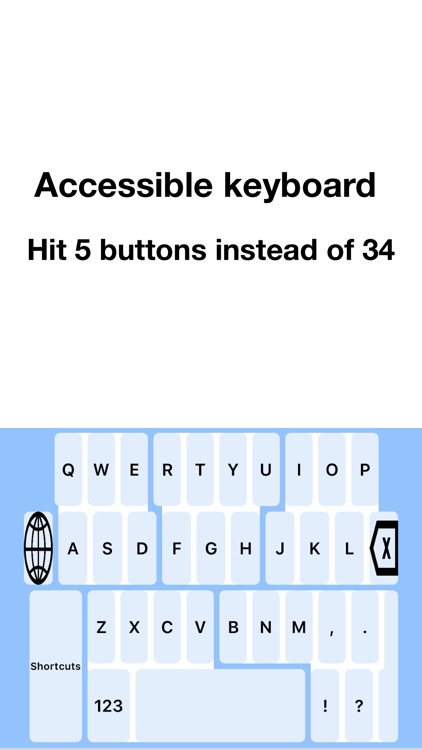Accessible Keyboard