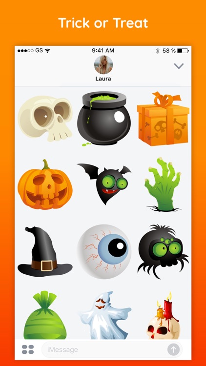 Halloween Party Emoji Stickers
