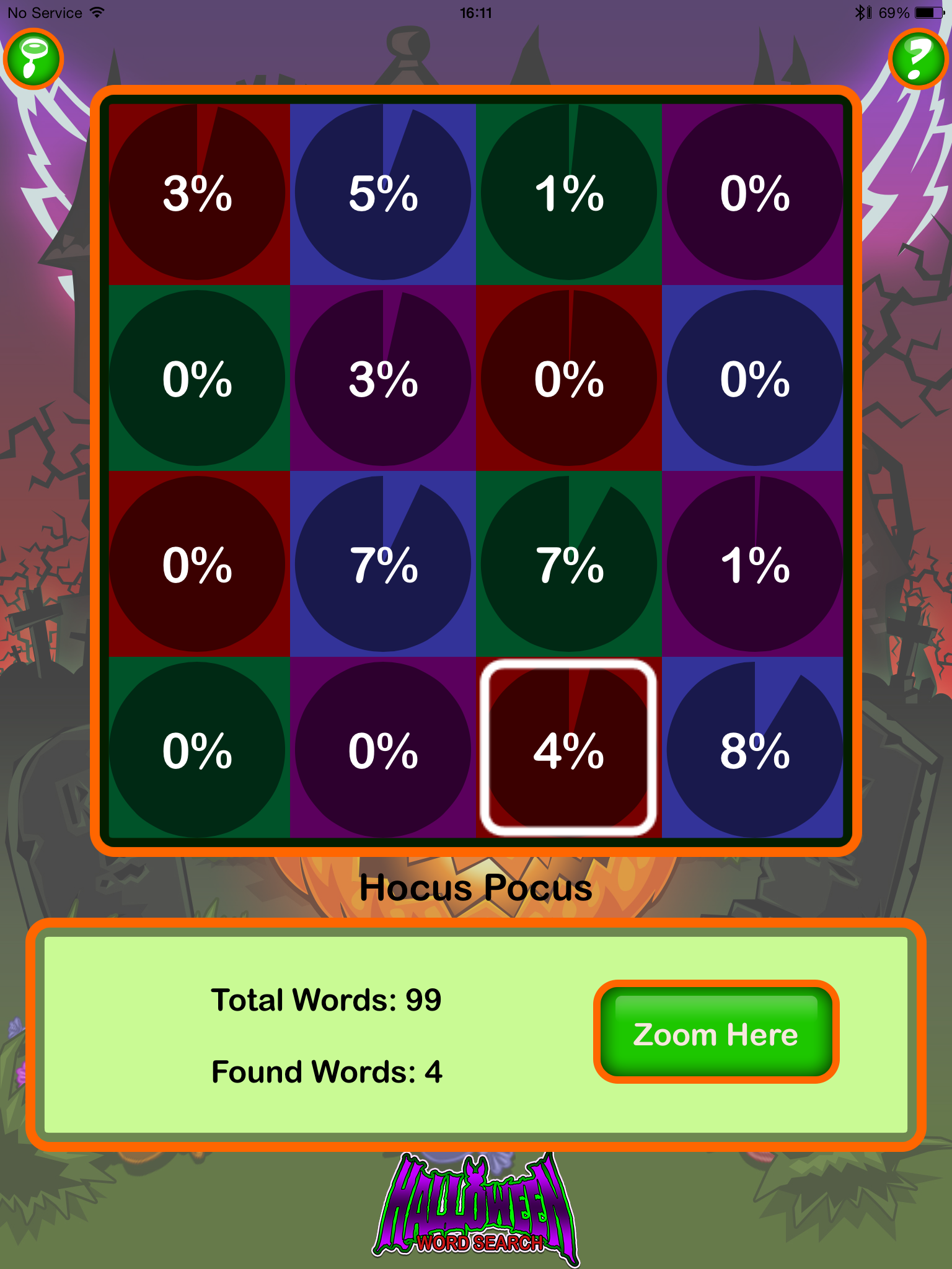 Epic Halloween Word Search - giant wordsearch