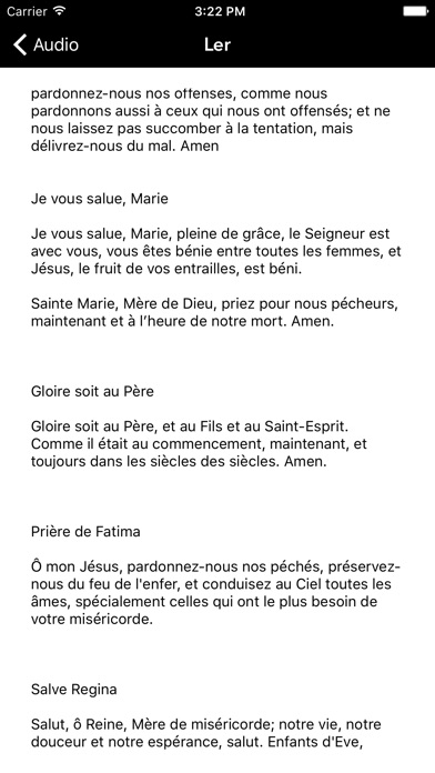 Rosaire Audio Français Offline screenshot 3