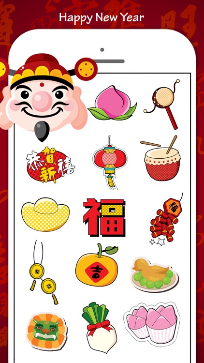 Chinese New Year Stickers