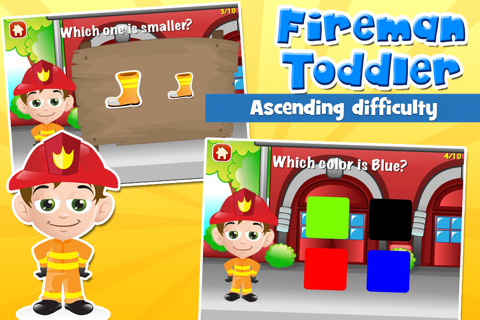 Fireman Toddler School for Kids screenshot 2