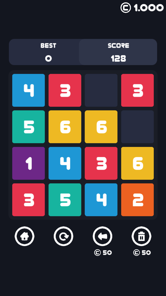 #2. Slide To Six! Swipe Number (iOS) Podle: Hoang Vinh Nguyen
