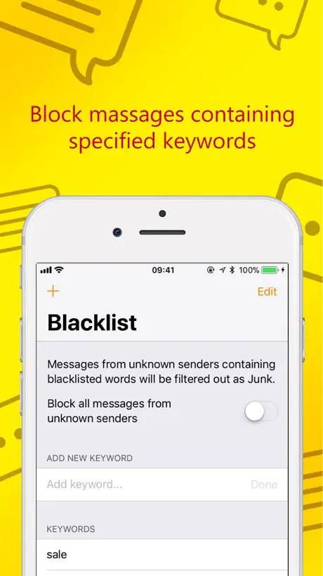 SMS Spam Block