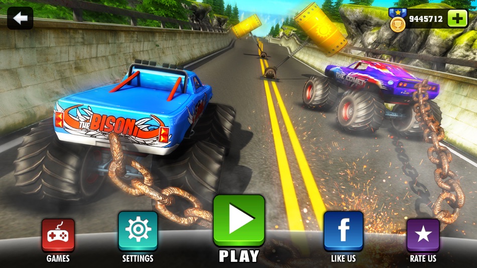 Chained Monster Truck Racing - 1.0 - (iOS)