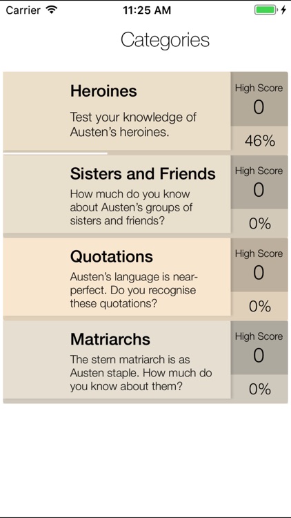 Jane Austen Quiz