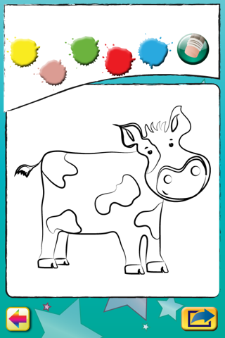 Farm Animals: Learn and Colour - náhled