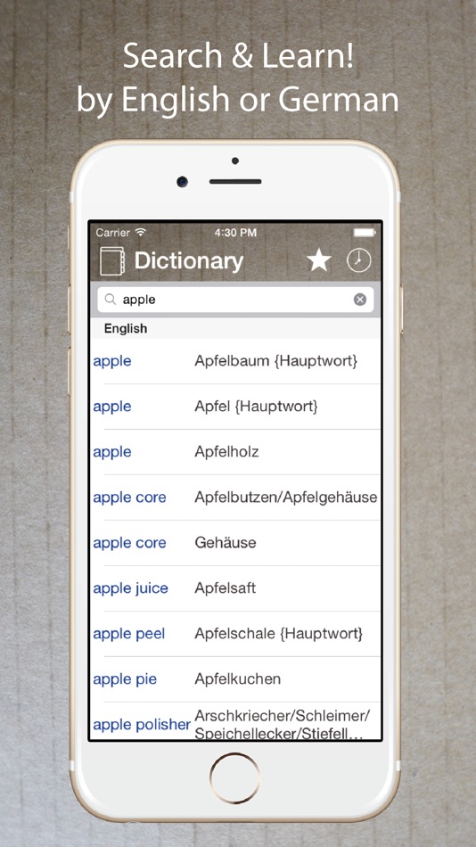 German English Dictionary Lite - 5.1.0 - (iOS)