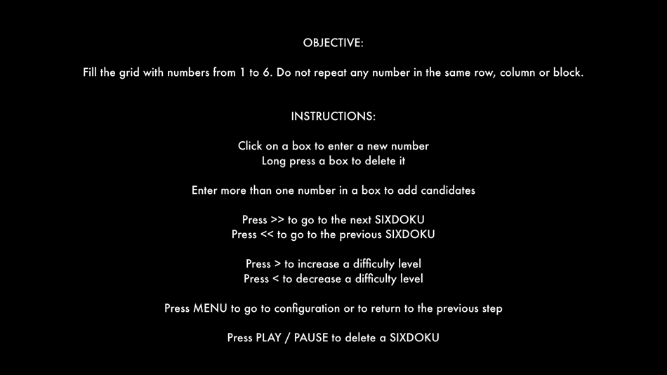 #10. Sixdoku (iOS) 由: Alexia Bono Vilar