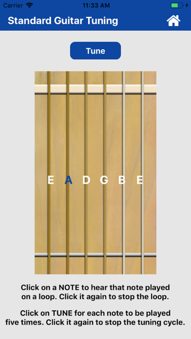 Screenshot #3 pour KHS Guitar Tuner