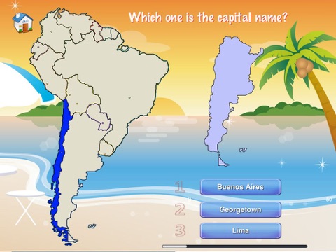 South America Puzzle Map screenshot 4