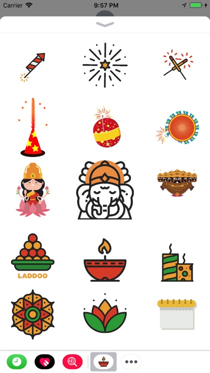 Diwali Stickers Animated