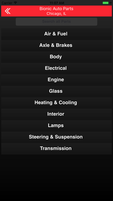 Screenshot #2 pour Bionic Auto Parts and Sales