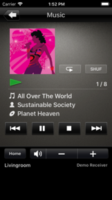 AV Receiver Remote screenshot