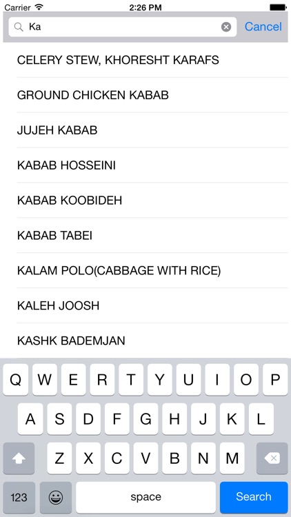 Aashpazi screenshot-3