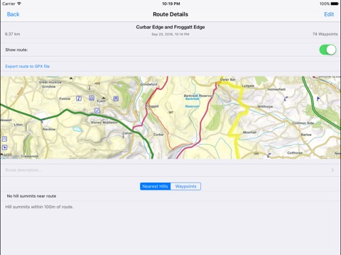 Peak District Maps Offlineのおすすめ画像3