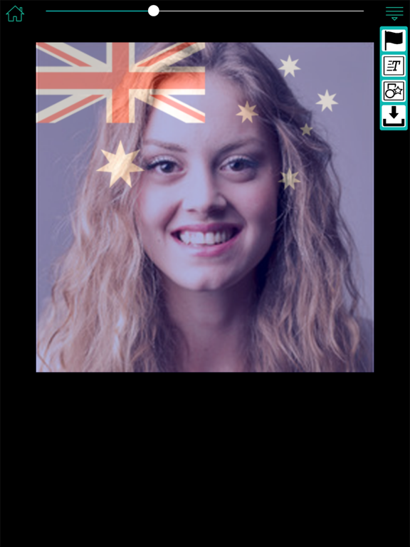 Flag My Picture iPad screenshot 4 - Photo & Video app