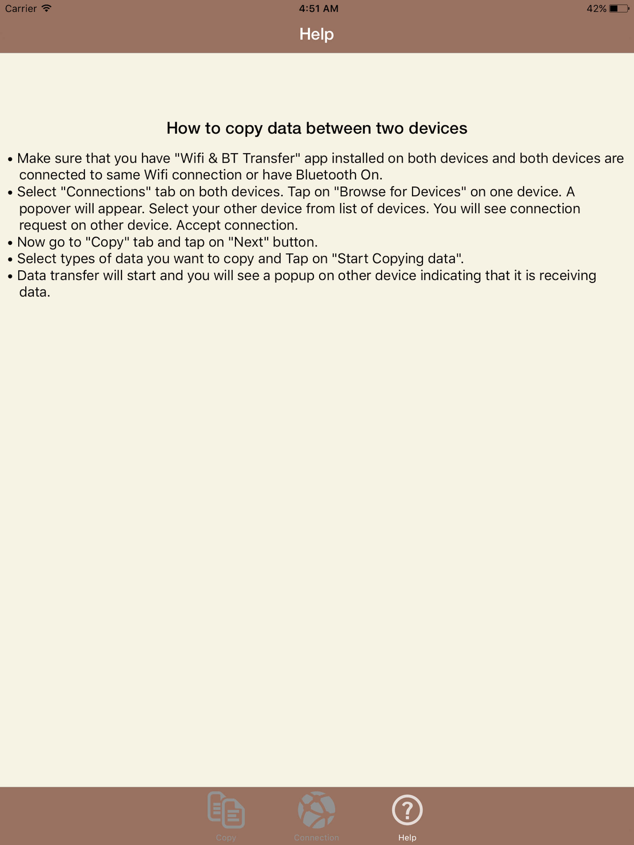 Wifi Transfer - Copy my data screenshot 6