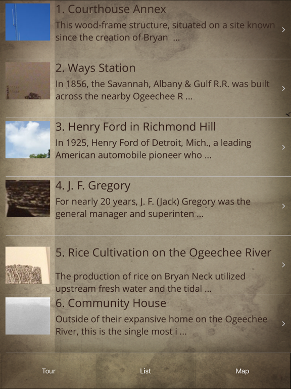 Screenshot #6 pour Coastal Bryan Heritage Trail