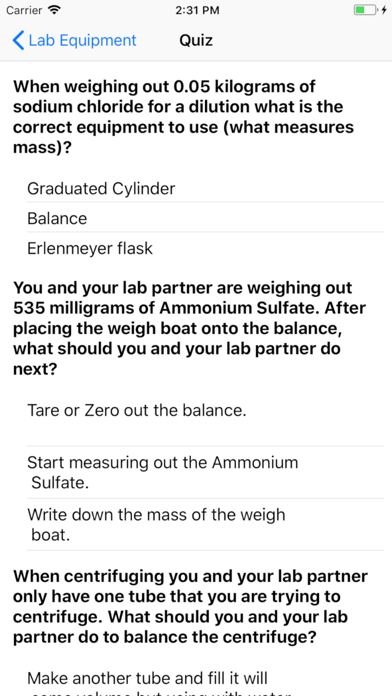 Screenshot 3 of Pocket_Lab App
