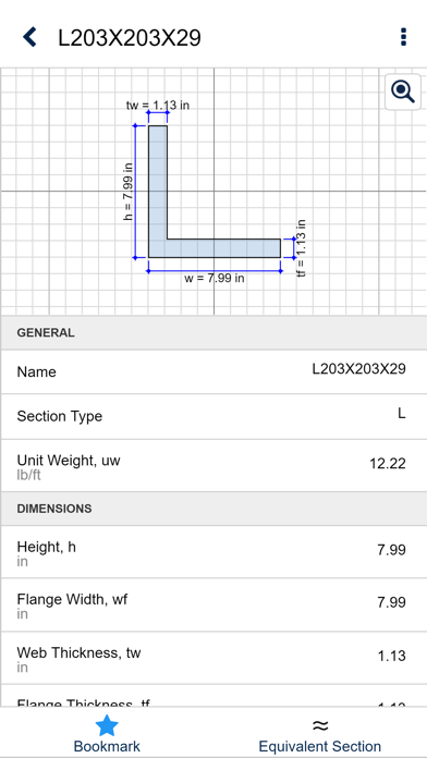 Screenshot 3 of CSiSteel App