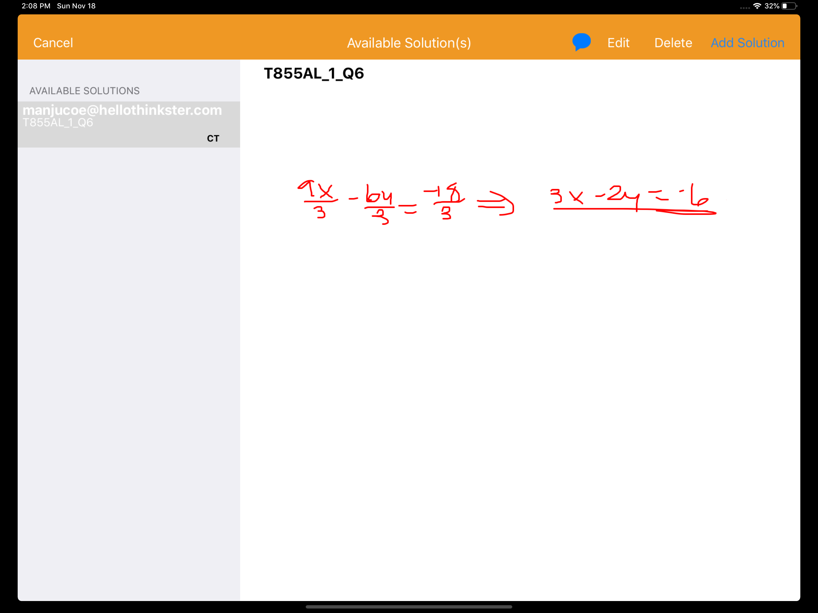 Thinkster Tutor screenshot 3