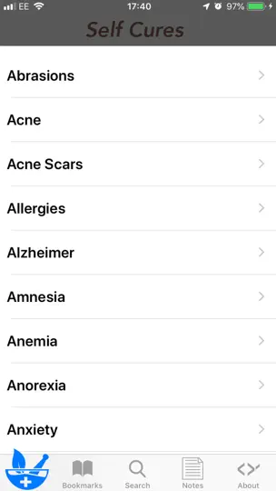 Home Natural Remedies iPhone Screenshot 2