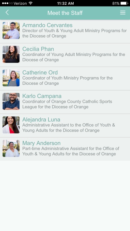 Orange Youth & Young Adults