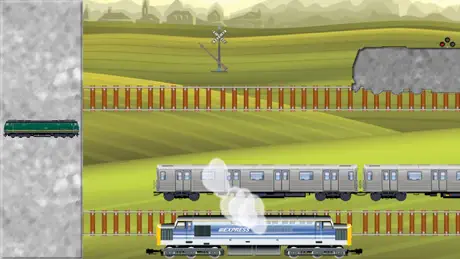 Toy Train Puzzles for Toddlers