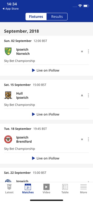 Ipswich Town Official App(圖2)-速報App