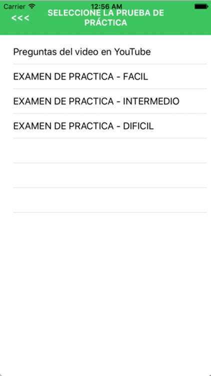 DMV EXAMEN DE PRACTICA EN ESPANOL