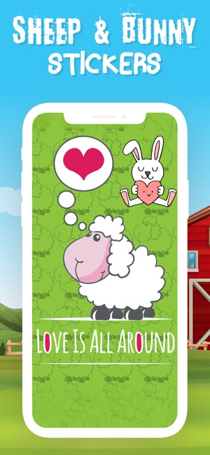 Sheep & Bunny Stickers!(圖1)-速報App