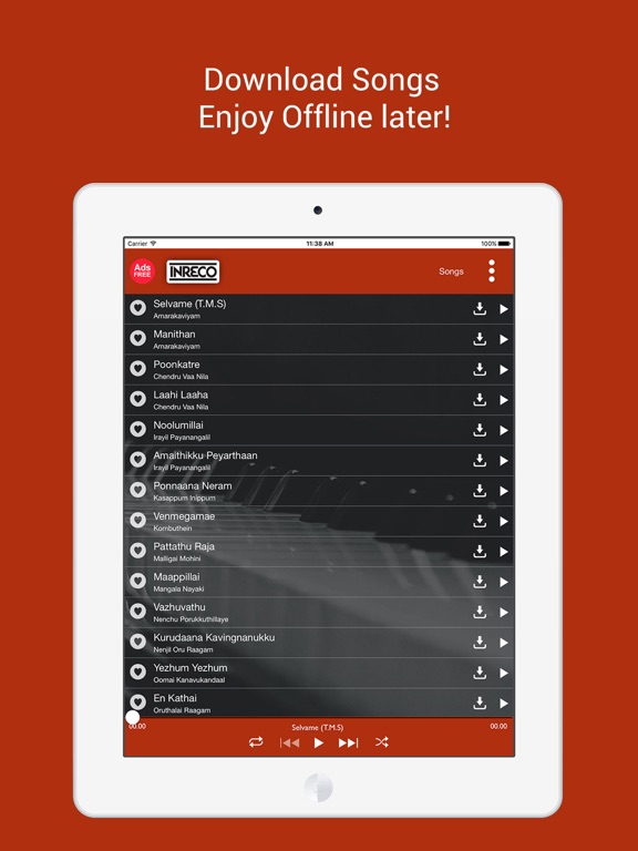Screenshot #5 pour Soundarajan Tamil Movie Songs