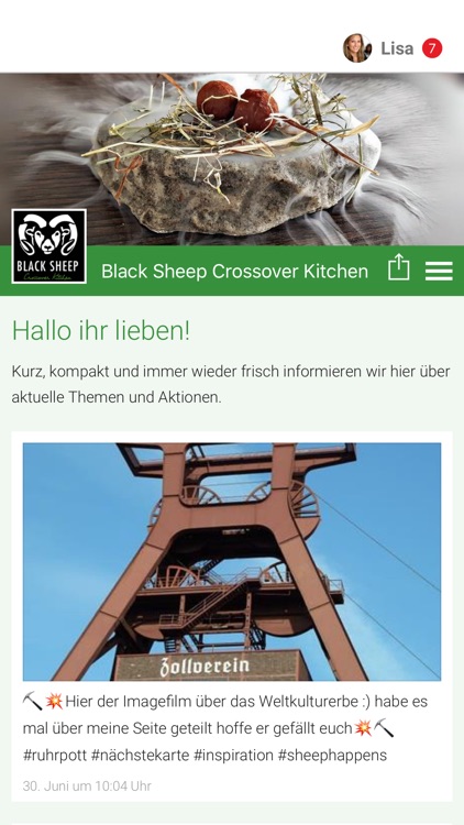 Black Sheep Crossover Kitchen